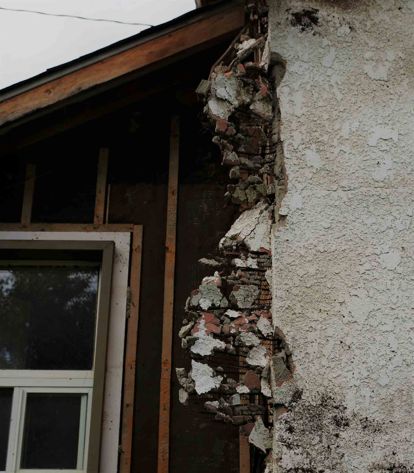 Asbestos siding